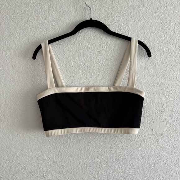 Reformation workout sports bra - ADELINA ECOMOVE black and white seize medium - Picture 2 of 6